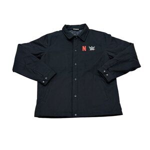WWE Live on Netflix Jacket Black Ascolour Coach Jacket Men’s Medium